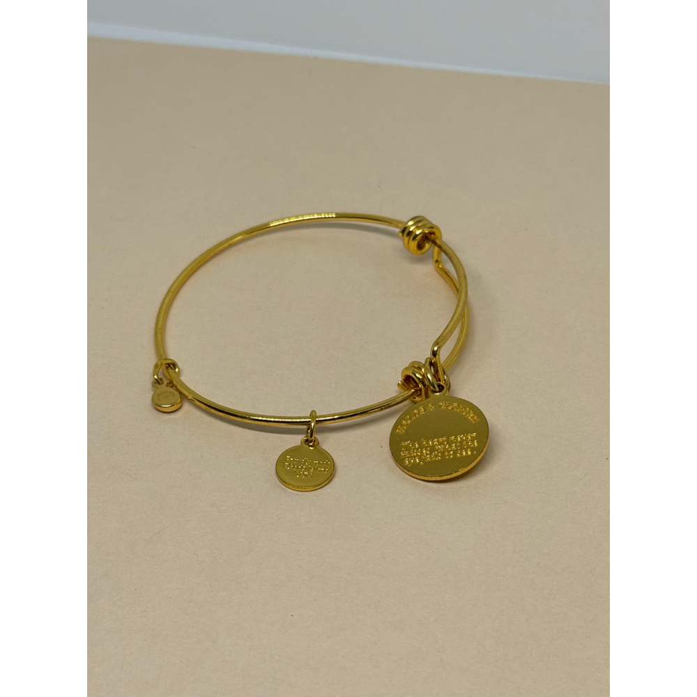 "S" Halos and Glories Charm Bracelet Alex & Ani - Picture 4 of 6